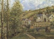 Camille Pissarro The Hermitage at Pontoise France oil painting artist